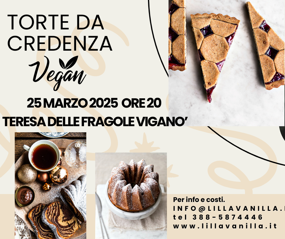 Torte da credenza V E G A N